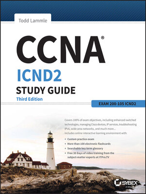cover image of CCNA ICND2 Study Guide